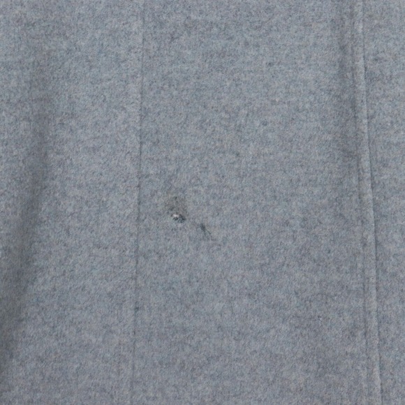 J Crew Gray Wool Cashmere Blend Long Peacoat Womens Size T6 - Picture 8 of 10